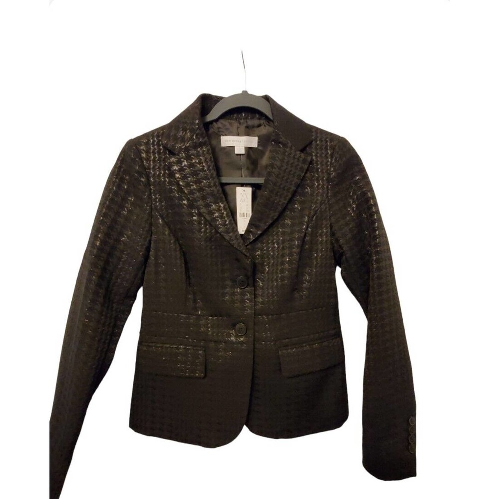 NWT New York & Company Women Black Blazer